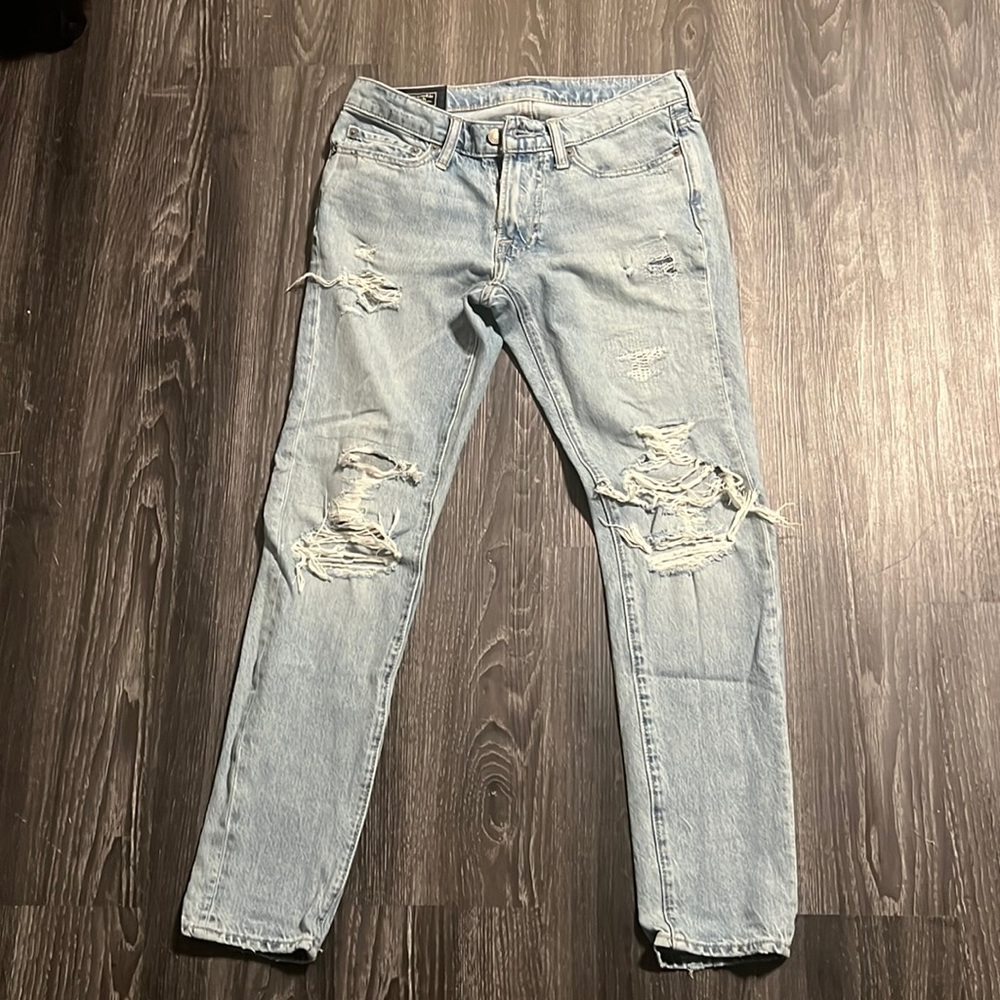 Men Ripped Skinny Jeans